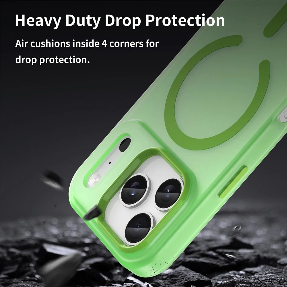 Kryt na iPhone 17 Pro Candy s podporou MAGSAFE zelený