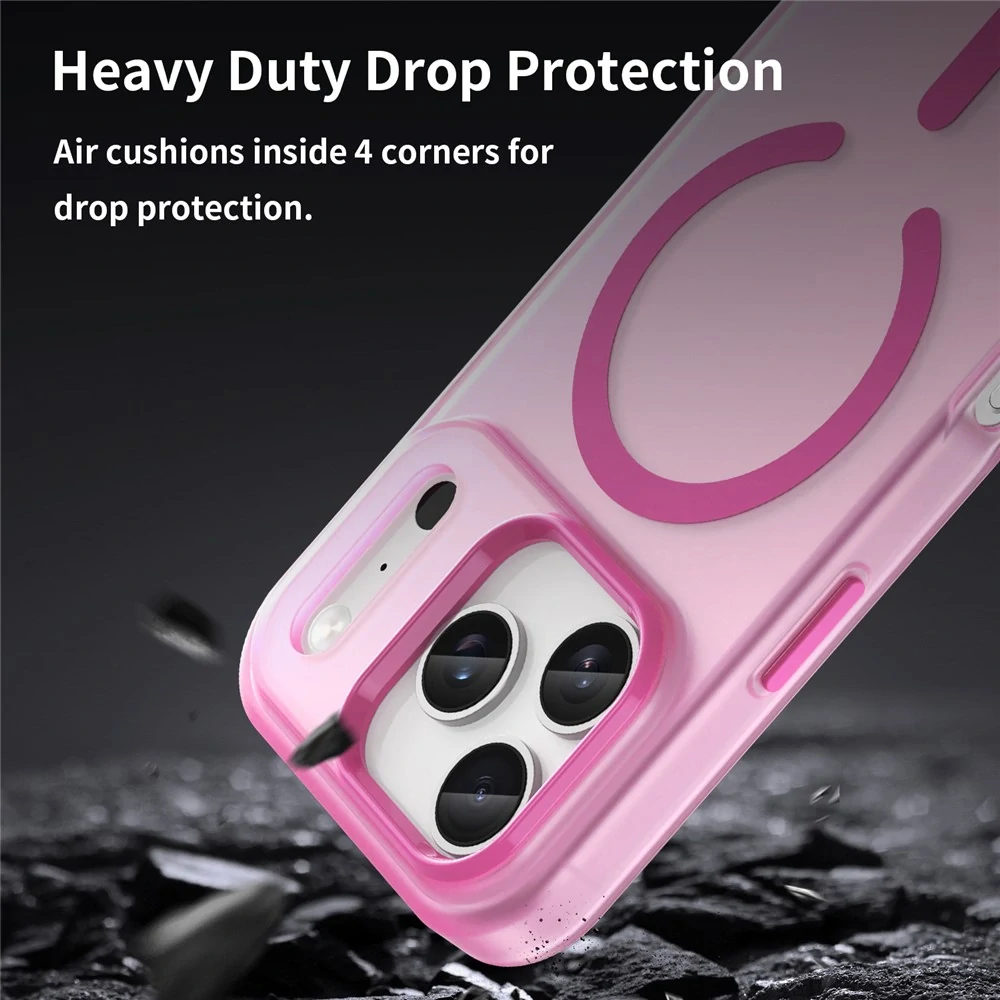 Kryt na iPhone 17 Pro Candy s podporou MAGSAFE růžový