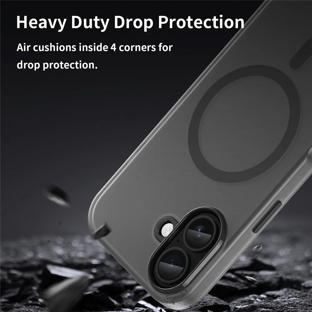 Kryt na iPhone 17 Candy s podporou MAGSAFE černý