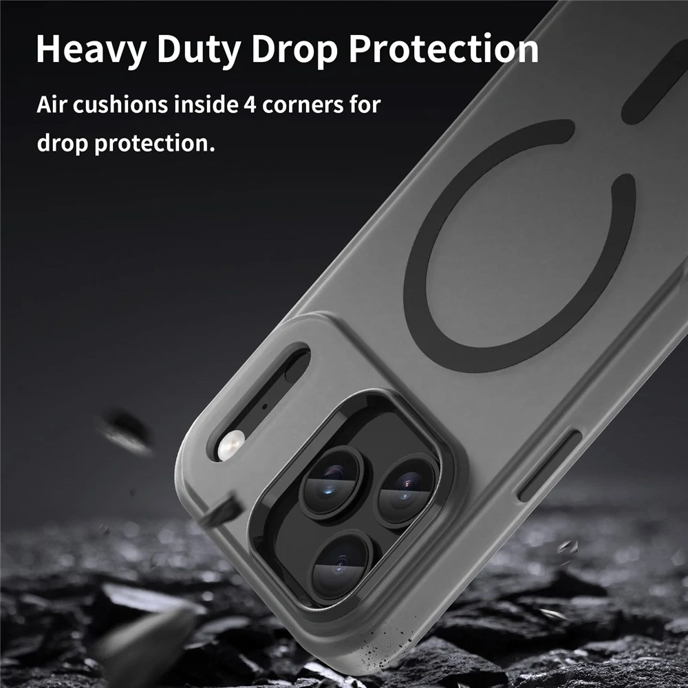 Kryt na iPhone 17 Pro Max Candy s podporou MAGSAFE černý