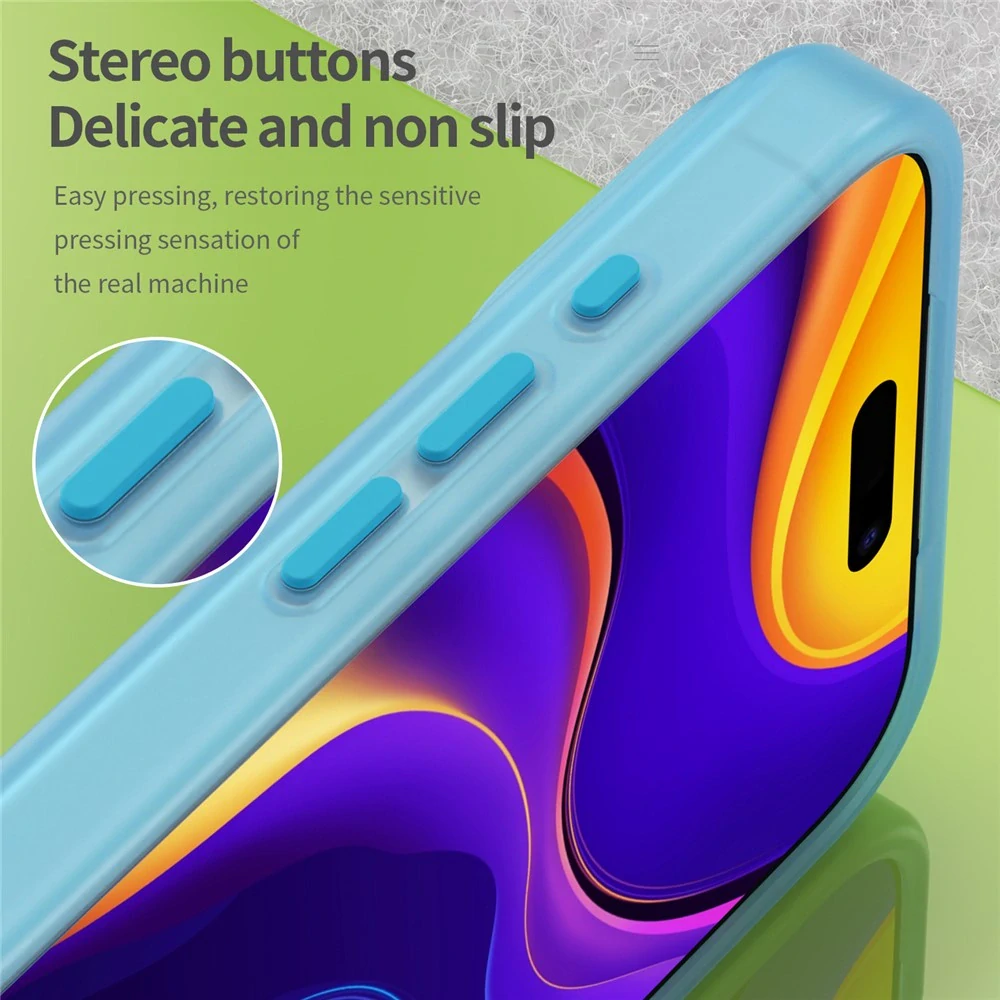 Kryt na iPhone 17 Pro Max Candy s podporou MAGSAFE modrý