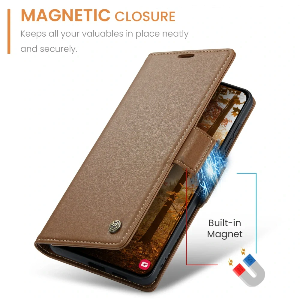 Pouzdro na Samsung Galaxy S26 CASEME smooth zelené