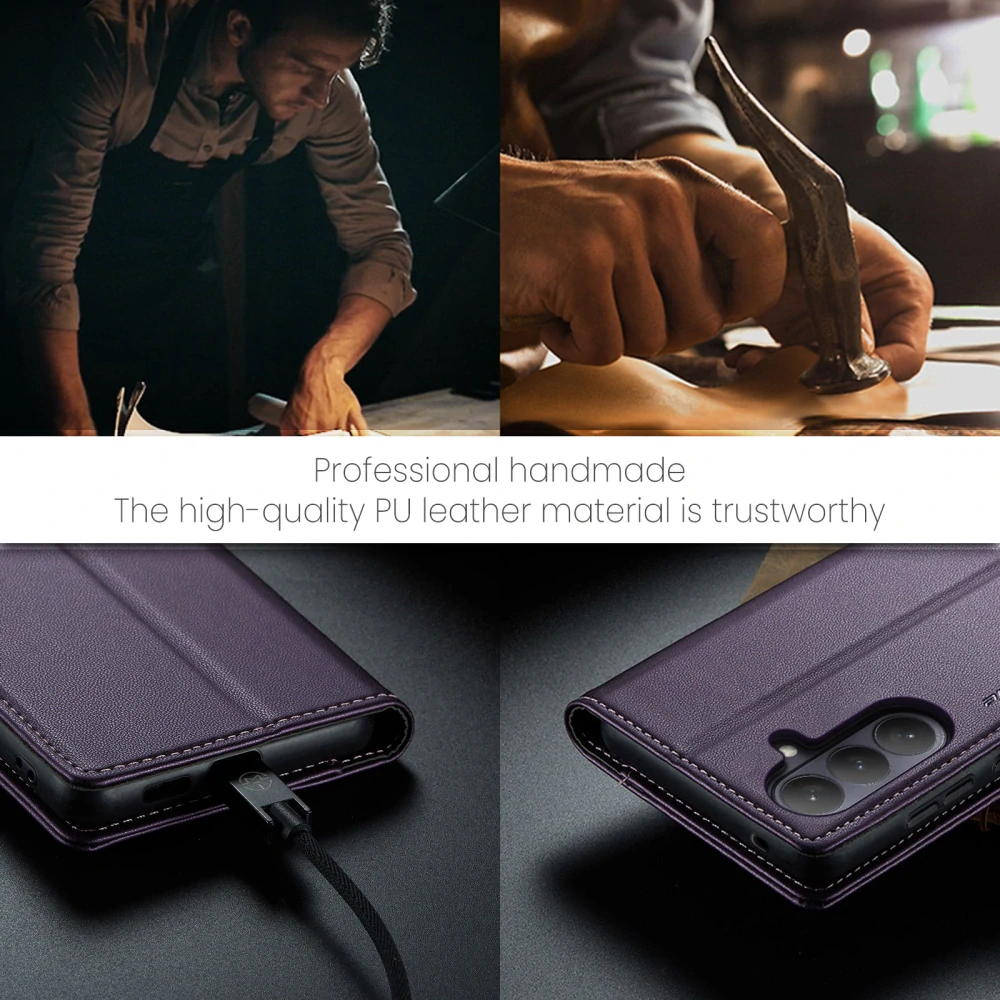 Pouzdro na Samsung Galaxy S26 CASEME smooth fialové