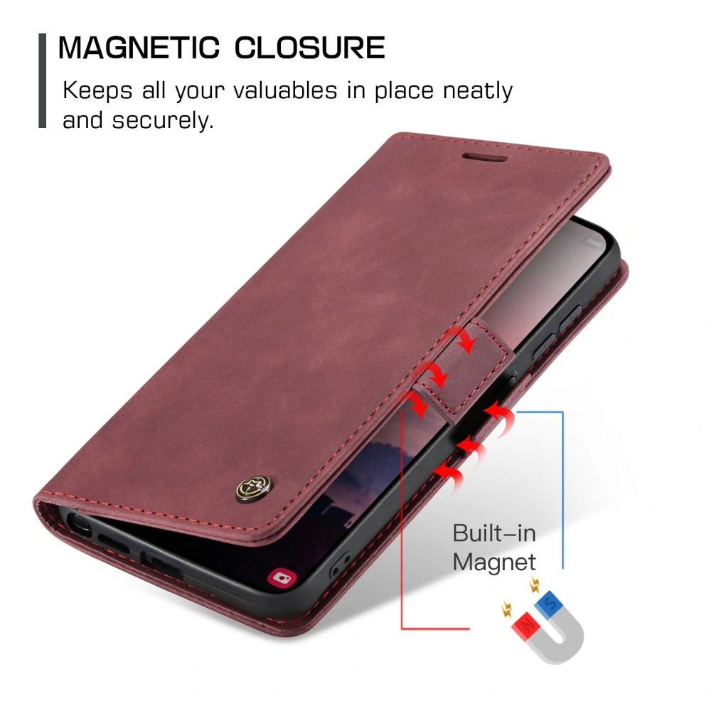 Pouzdro na Samsung Galaxy S26 Ultra CASEME červené