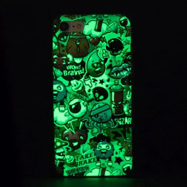 Kryt na iPhone 7 / 8 / SE ( 2020 / 2022 ) svítící Graffiti Urban Art