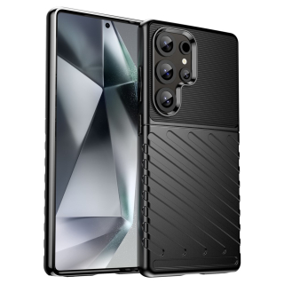 Kryt na Samsung Galaxy S25 Ultra lines černý