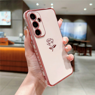 Kryt na Samsung Galaxy S25 růže růžový