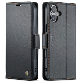 Pouzdro na iPhone 17 CASEME Smooth černé
