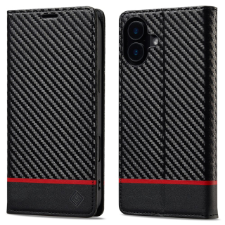 Pouzdro pro iPhone 17 LC.IMEEKE Carbon Horizontal