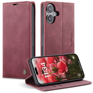 Pouzdro CASEME pro iPhone 17 červené