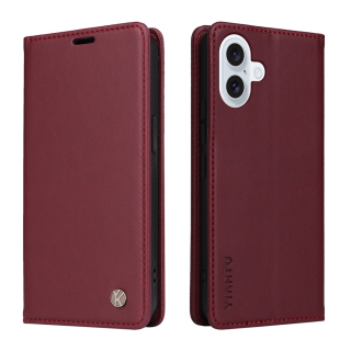 Pouzdro na iPhone 17 Yikatu vínové