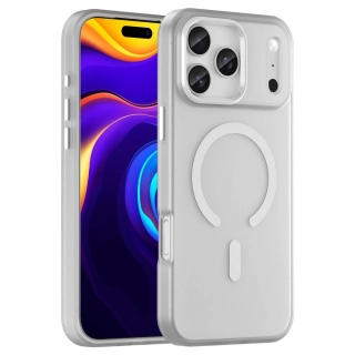Kryt na iPhone 17 Pro Max Candy s podporou MAGSAFE bílý