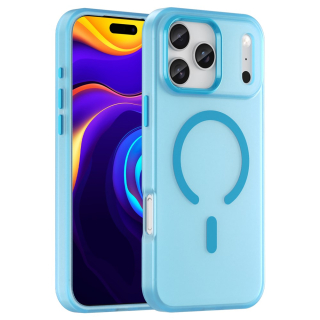 Kryt na iPhone 17 Pro Max Candy s podporou MAGSAFE modrý