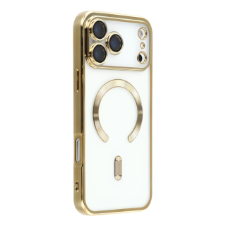 Kryt na iPhone 17 Pro Max s podporou MAGSAFE zlatý