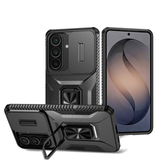 Kryt na Samsung Galaxy S26 odolný s krytkou na fotoaparát černý