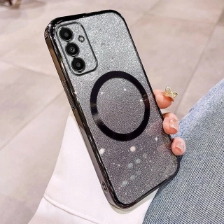 Kryt na Samsung Galaxy S26 Glitter Magsafe černý